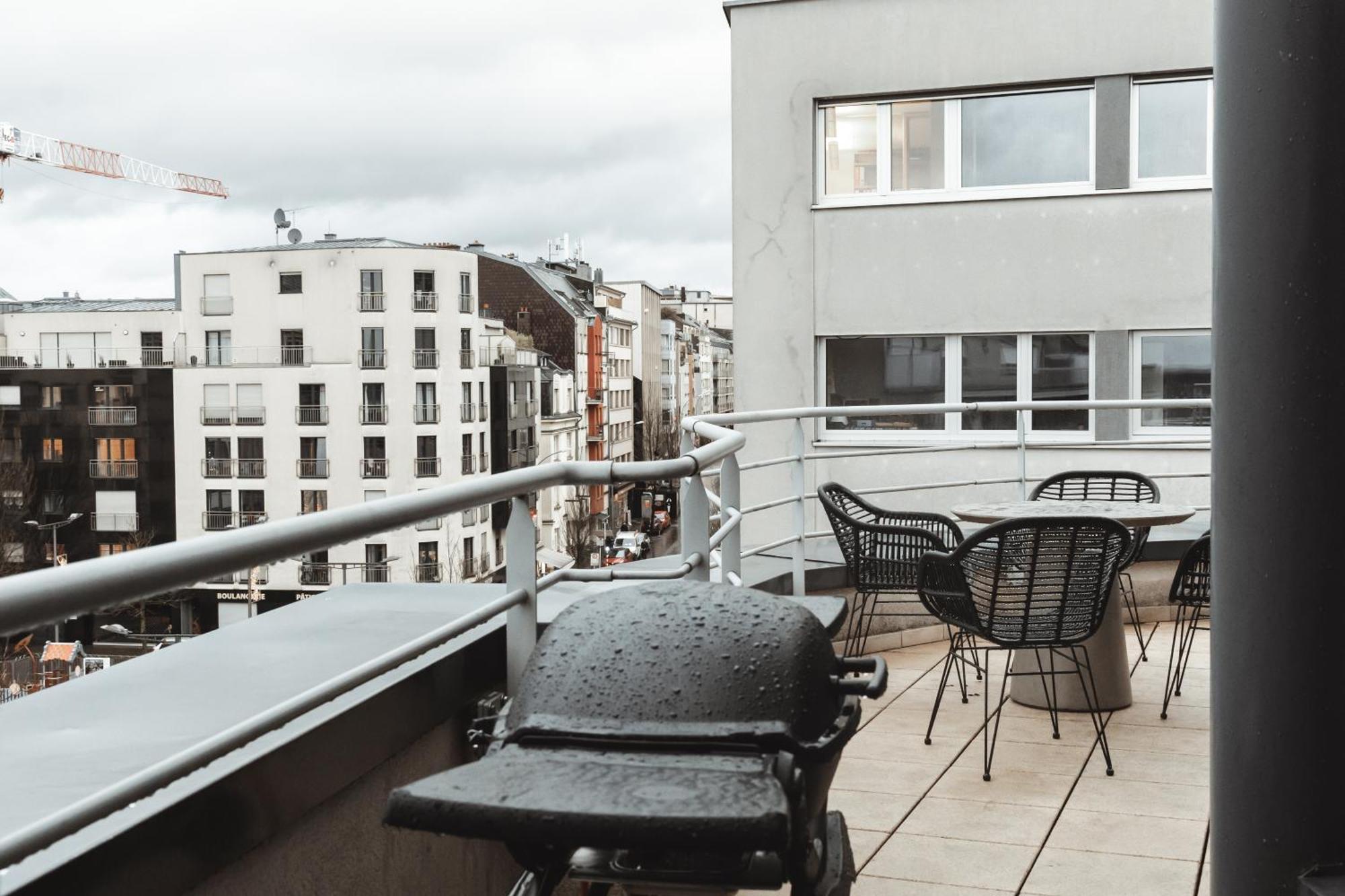 Lux Penthouse - Office, Terrace, Gym & Parking Apartamento *